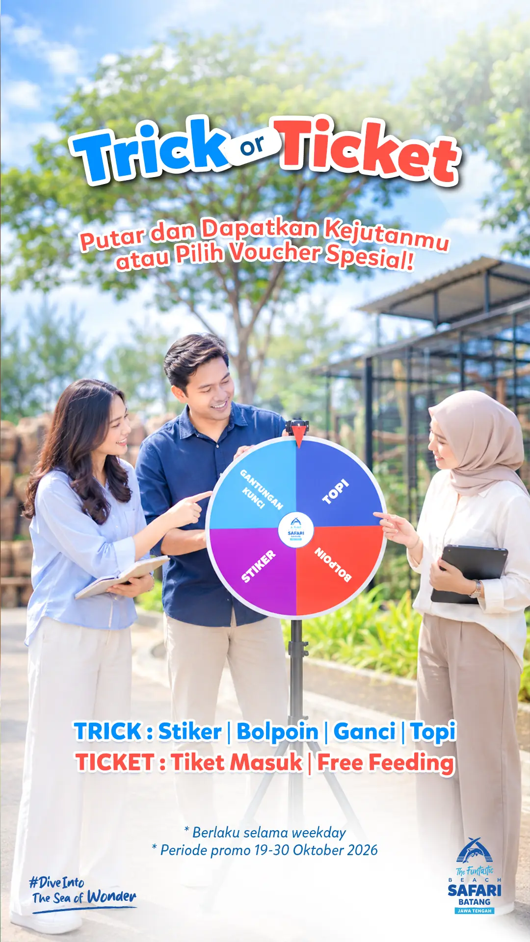 3. trick or ticket
