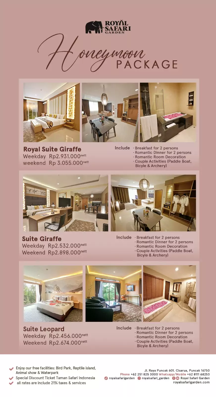 Honeymoon Package story