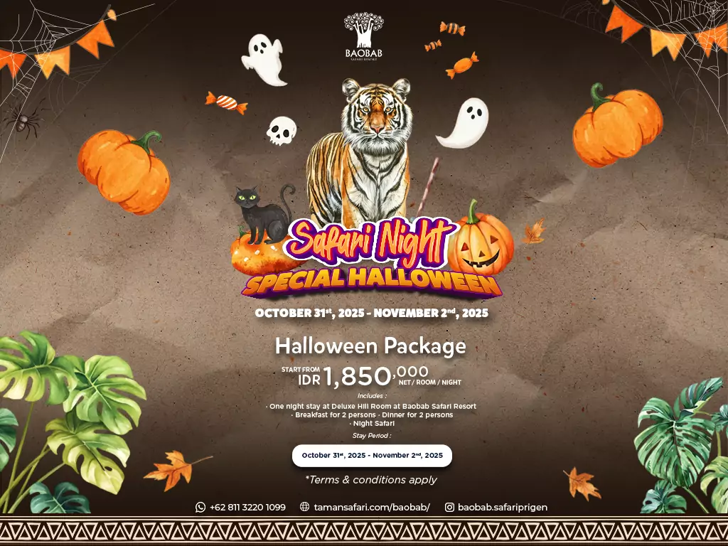 BAOBAB SAFARI RESORT JAWA TIMUR HALLOWEEN
